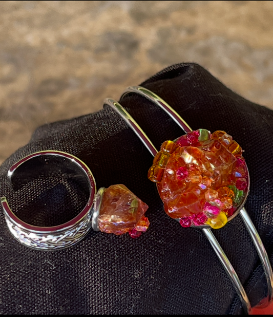 "Eye Candy"  Orange Quartz