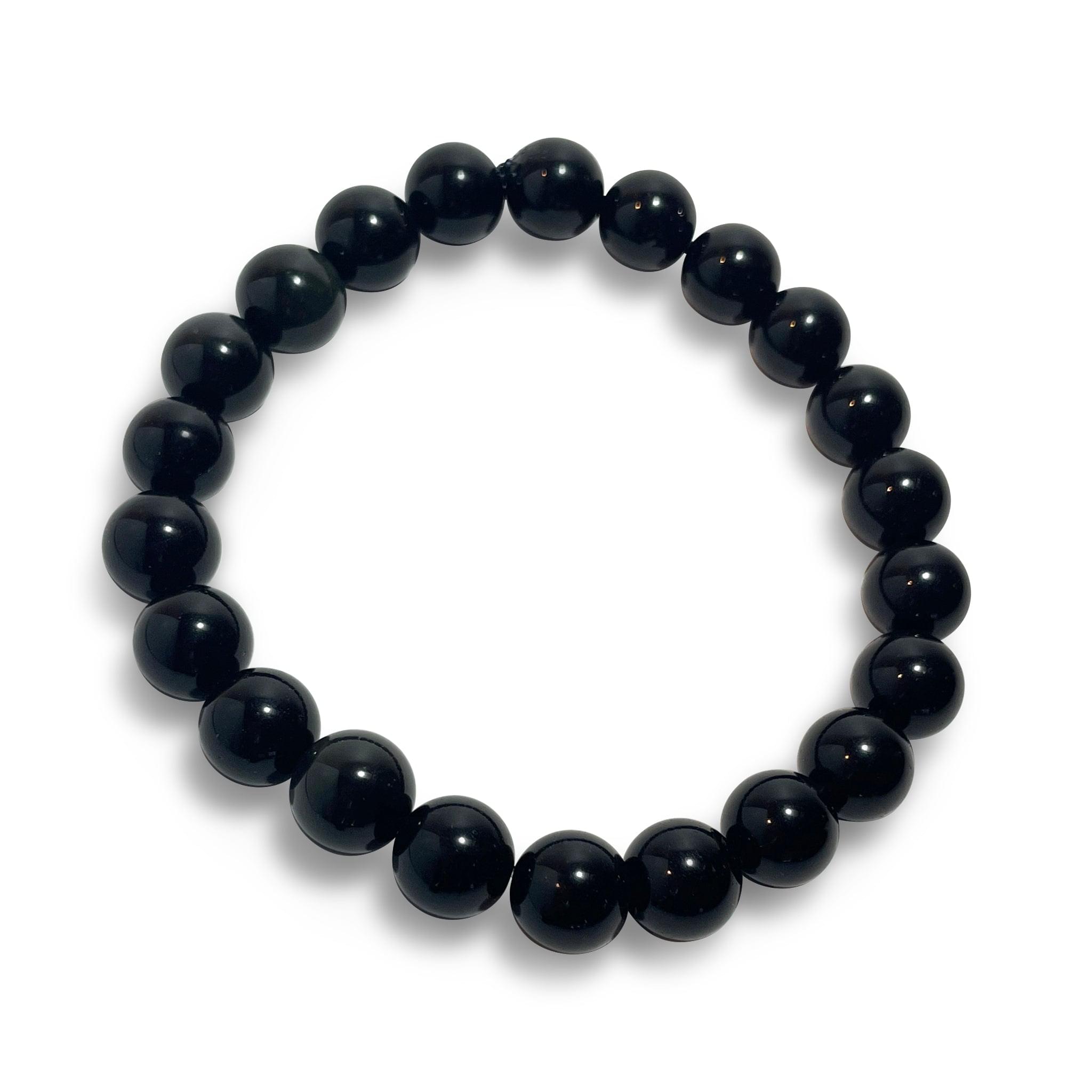 Solid Black Jasper Bracelet